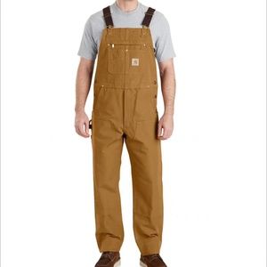 Carhartt men’s duck bib overall R01-M relaxed fit